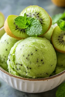 Sorbet kiwi menthe : la recette maison ultra rafraîchissante et facile