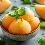 Sorbet Melon Basilic Sans Sorbetière : la Recette Fraîche de l’Été