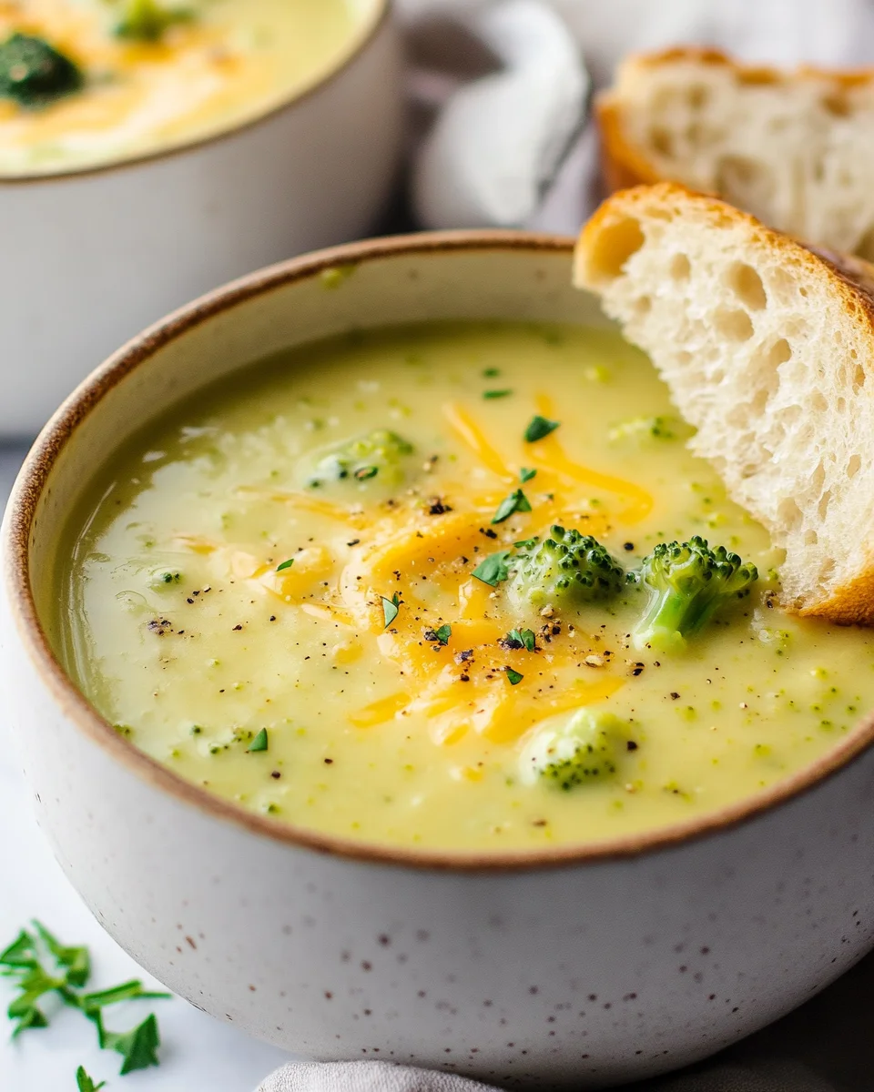 Soupe Brocoli Fromage en 20 Minutes : Une Recette Crémeuse et Réconfortante