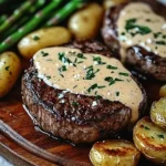 Steak avec sa sauce crémeuse à l’ail : une recette gourmande et élégante