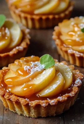 Tartelettes pommes caramel beurre salé maison