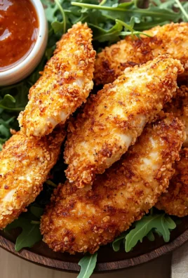 Tenders de poulet croustillants au parmesan ultra gourmande