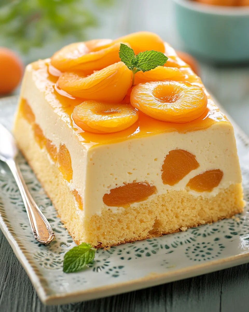 Terrine de Boudoirs aux Abricots : un dessert frais, fruité et sans cuisson