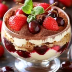 Tiramisu aux fraises et cerises : le dessert fruité et fondant