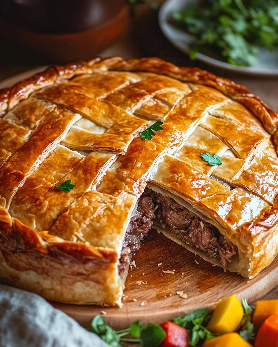 Tourte à la Viande : une recette familiale généreuse et réconfortante