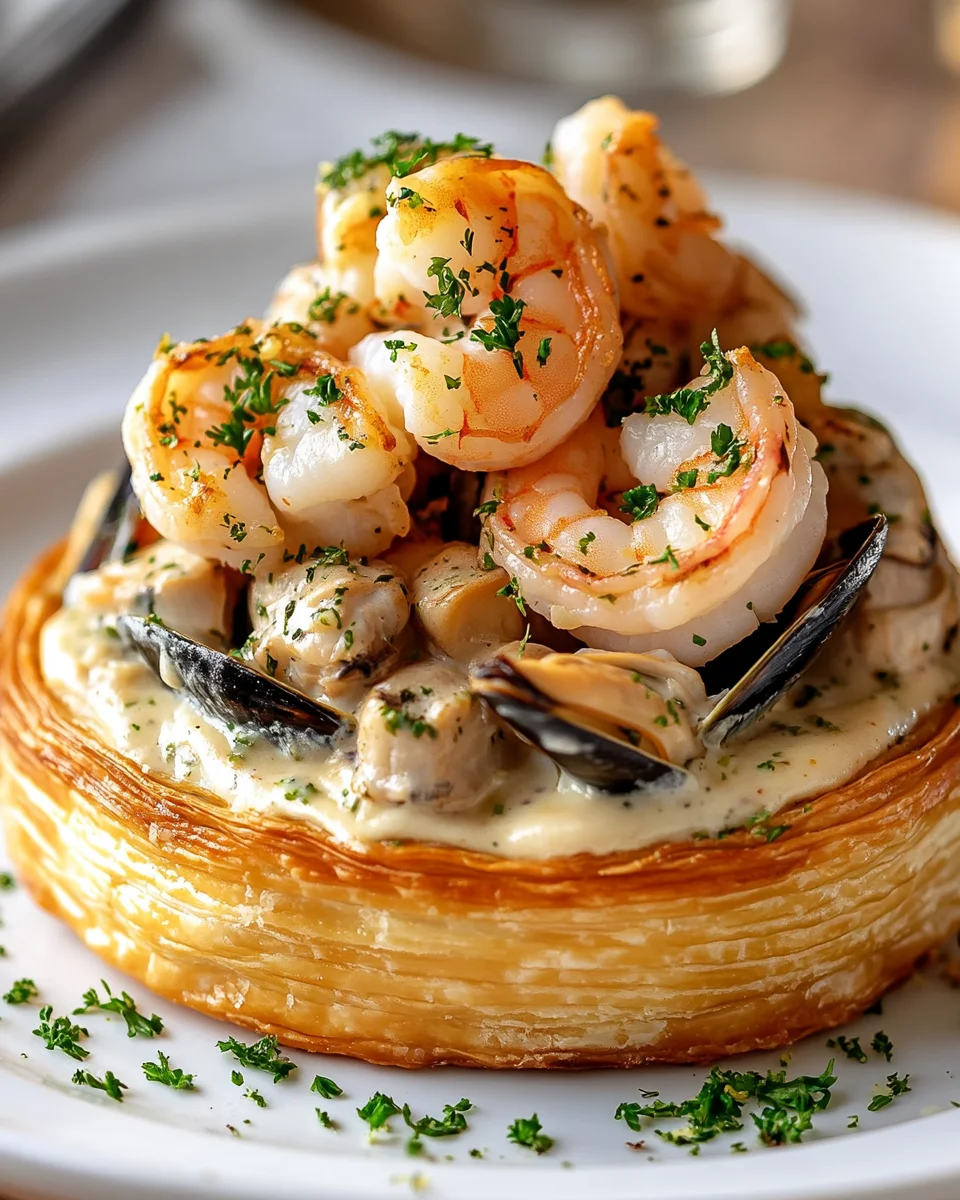 Vol-au-Vent aux Fruits de Mer : Une Recette Élégante et Gourmande