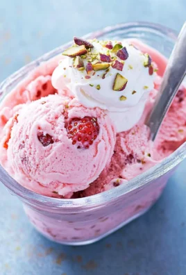 Yaourt glacé à la fraise ultra crémeux : frais, léger et irrésistible