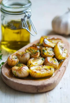 Ail confit à l’huile d’olive