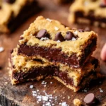 Barres de Cookies aux Pépites de Chocolat