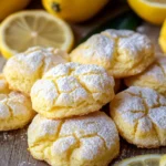 Biscuits Crinkle au Citron : La Recette Facile de Biscuits Moelleux et Craquelés