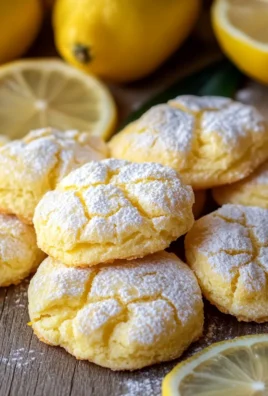 Biscuits Crinkle au Citron : La Recette Facile de Biscuits Moelleux et Craquelés