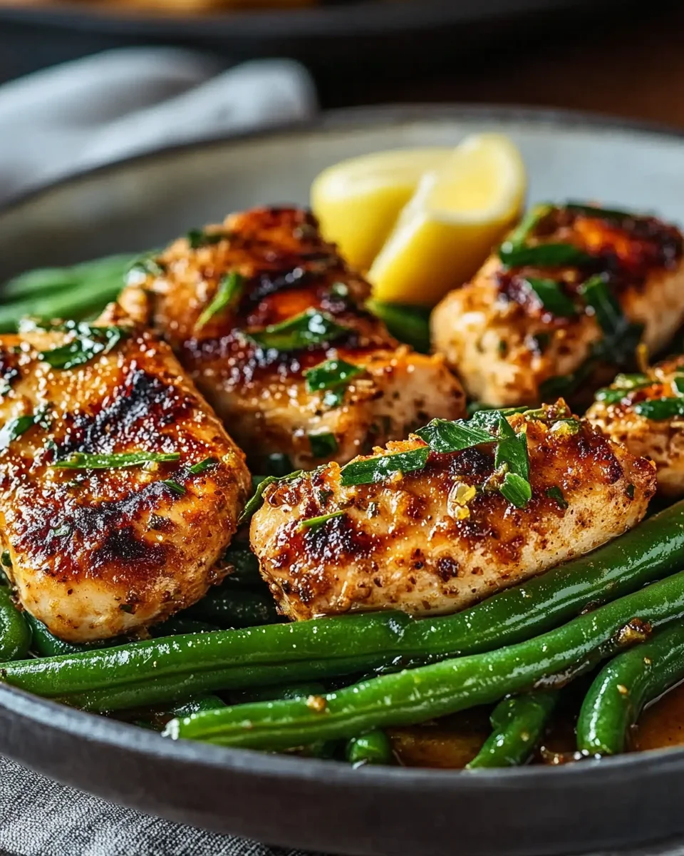 Blanc de Poulet et Haricots Verts Inratables