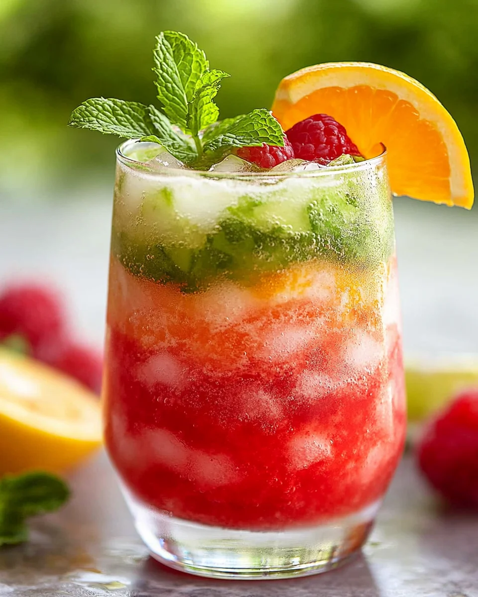 Boisson aux Fruits Colorée et Gourmande – Recette Rafraîchissante