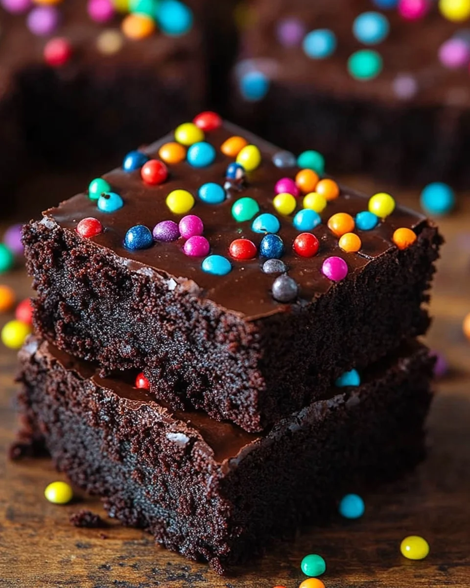 Brownies Cosmiques au Chocolat (Cosmic Brownies)