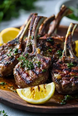Côtelettes d'Agneau Grecques Authentiques (Paidakia)