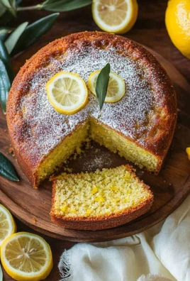 Cake au citron et à l’huile d’olive