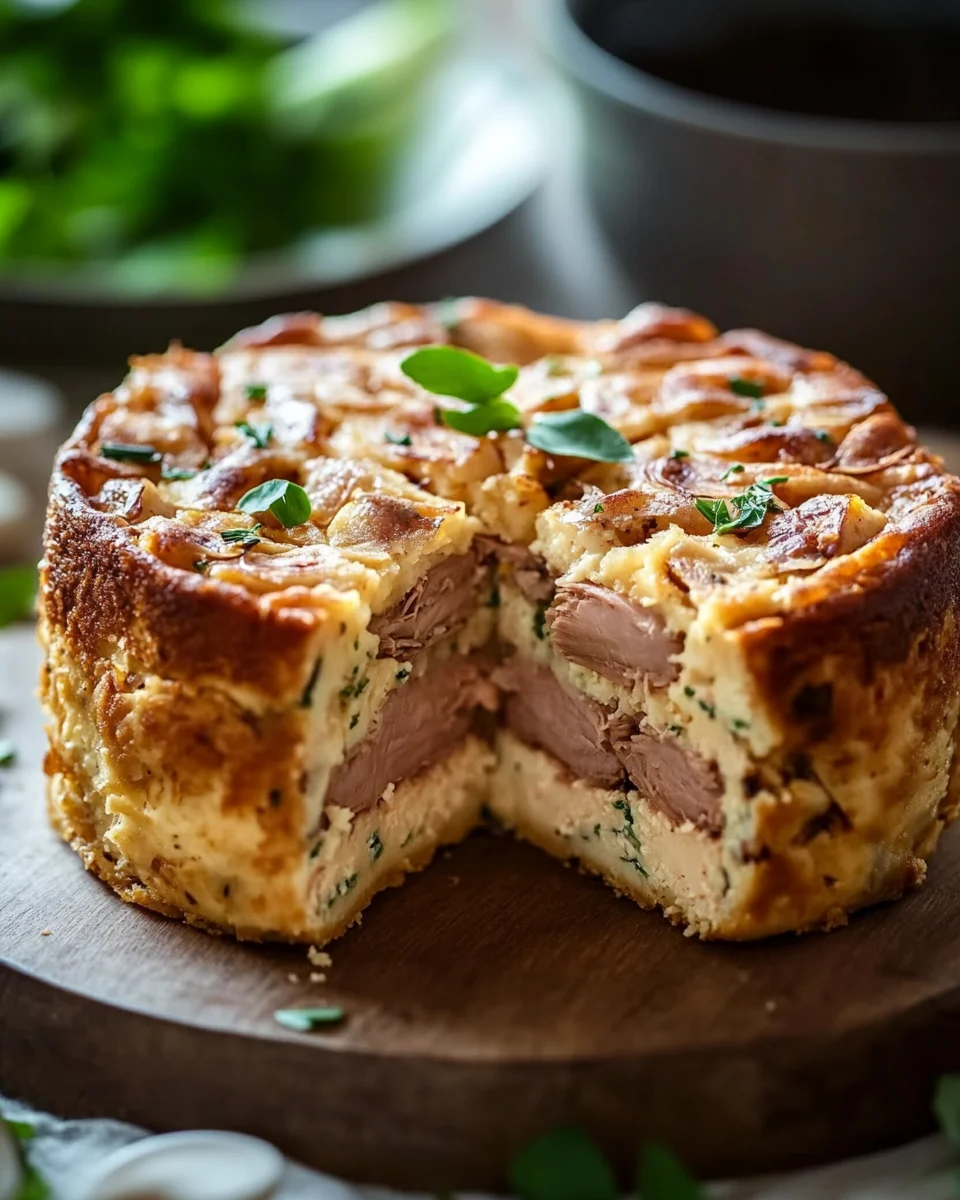 Cake au Thon Rapide et Moelleux