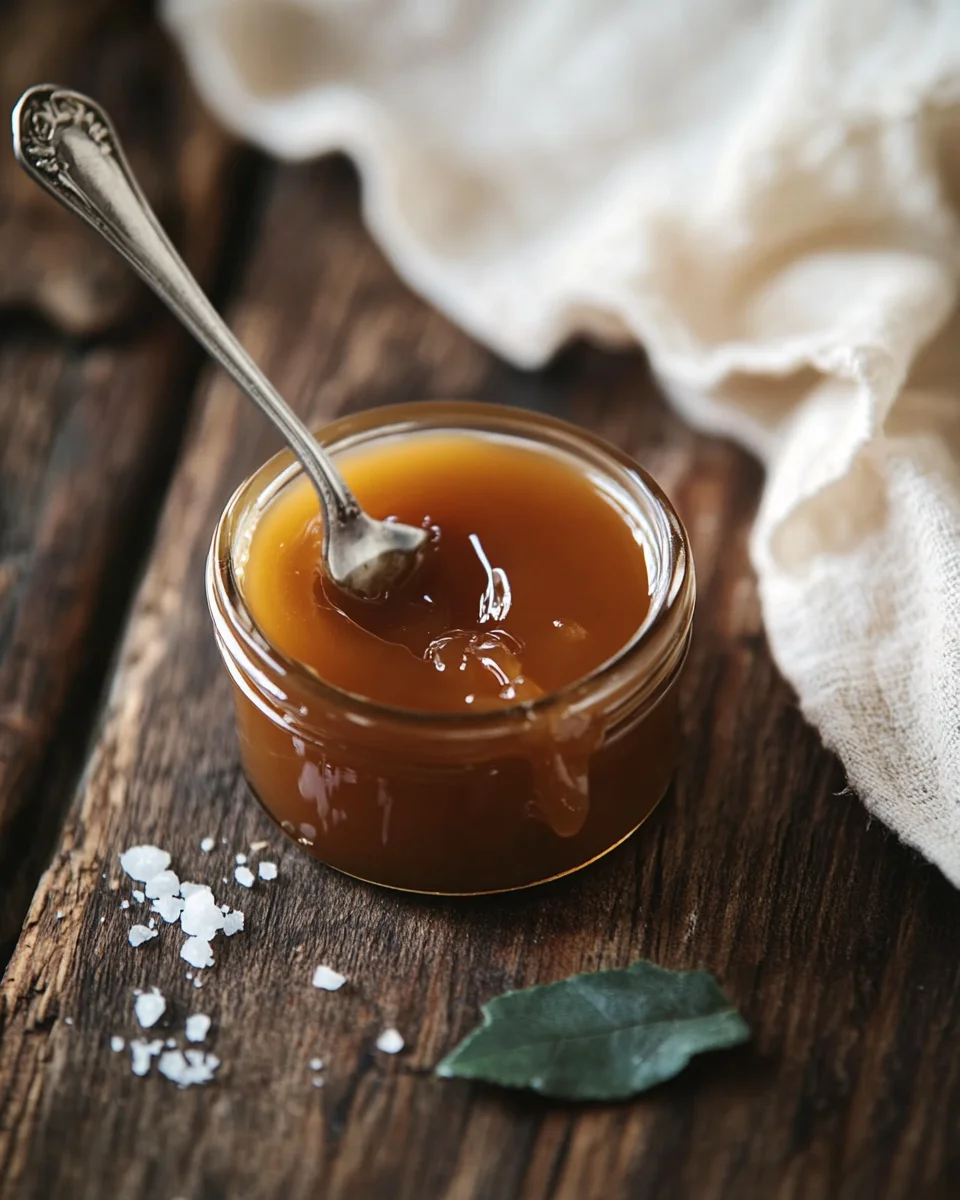 Caramel au beurre salé maison
