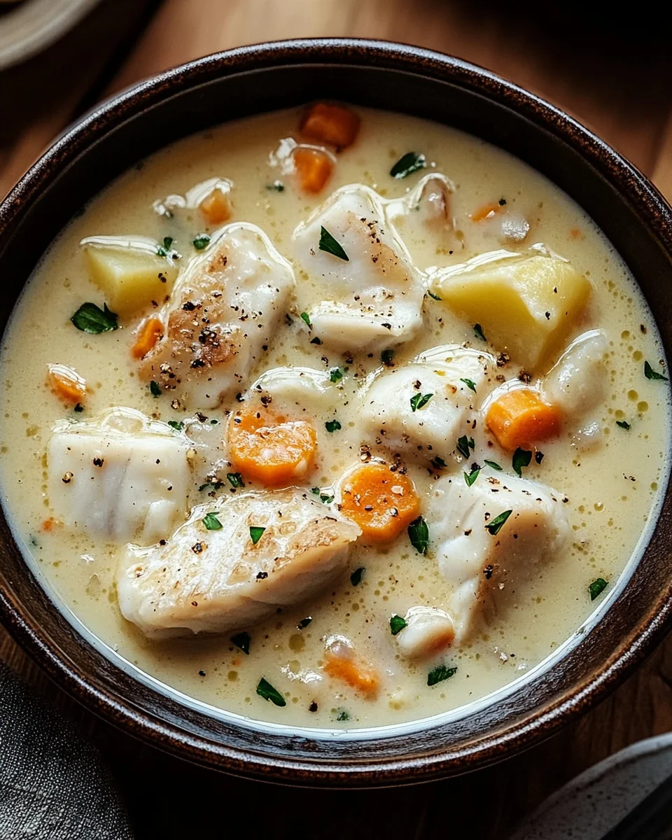 Chaudrée de Poisson Crémeuse