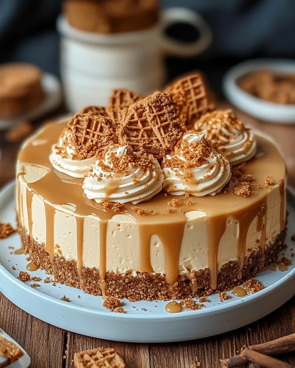 Cheesecake Facile au Biscoff : La Recette Sans Cuisson Ultra Gourmande