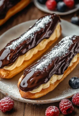 Éclairs Français Traditionnels : La Recette Authentique