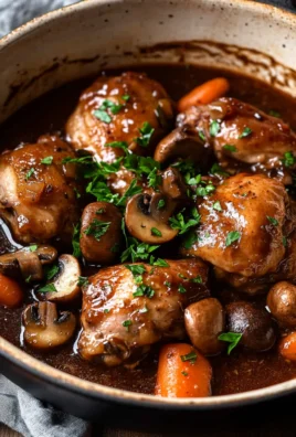 Coq au Vin (Coq au Vin Traditionnel) – La Recette Authentique Française