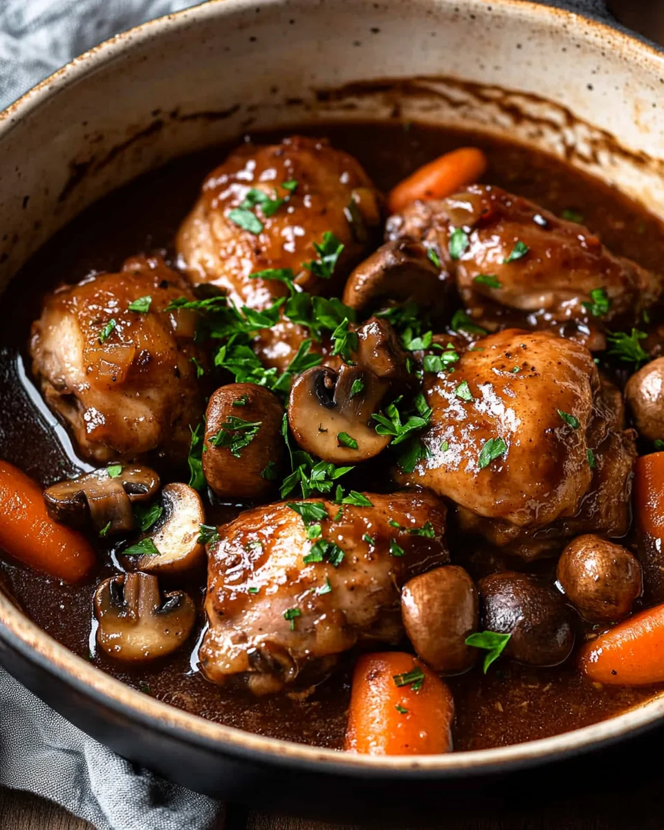 Coq au Vin (Coq au Vin Traditionnel) – La Recette Authentique Française