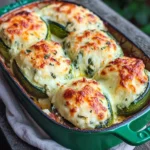 Courgettes farcies aux épinards et à la ricotta
