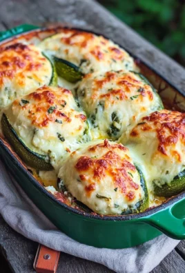 Courgettes farcies aux épinards et à la ricotta