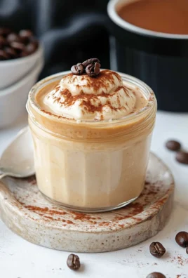 Crème dessert au café maison