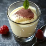 crème dessert chocolat blanc