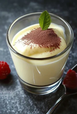 crème dessert chocolat blanc