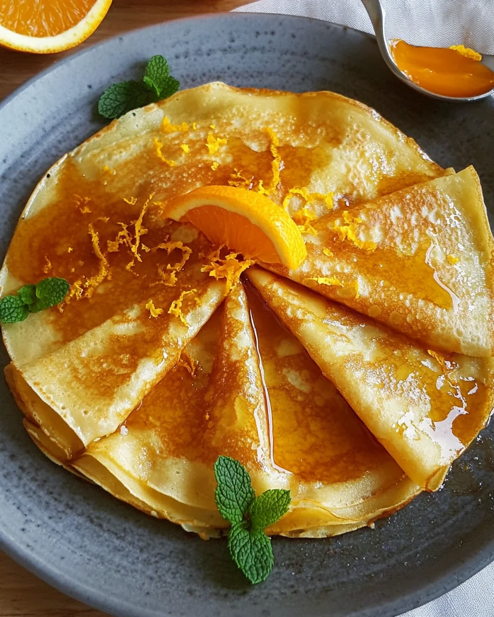Crêpes Suzette au Grand Marnier – La Recette Française Authentique