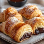 Croissants au Chocolat en 25 Minutes