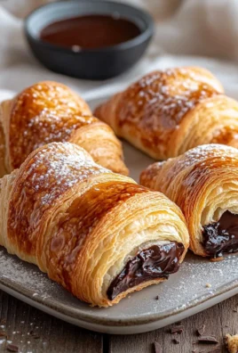 Croissants au Chocolat en 25 Minutes