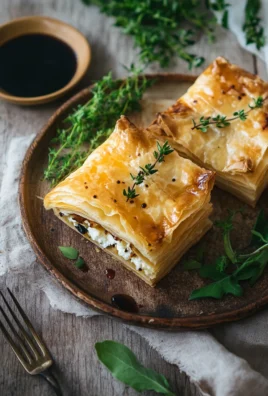 Feuilleté au fromage de chèvre