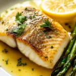 Filet de bar au beurre citronné : la recette facile, raffinée et savoureuse