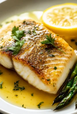 Filet de bar au beurre citronné : la recette facile, raffinée et savoureuse