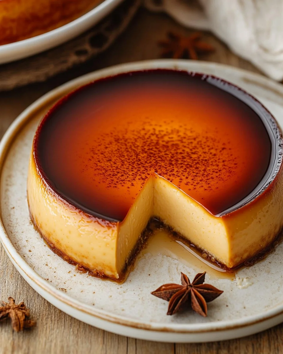 Flan Facile au Rhum Épicé – Dessert Crémeux et Gourmand