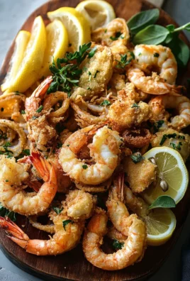 Fritto Misto – Recette Authentique Italienne de Friture de Fruits de Mer
