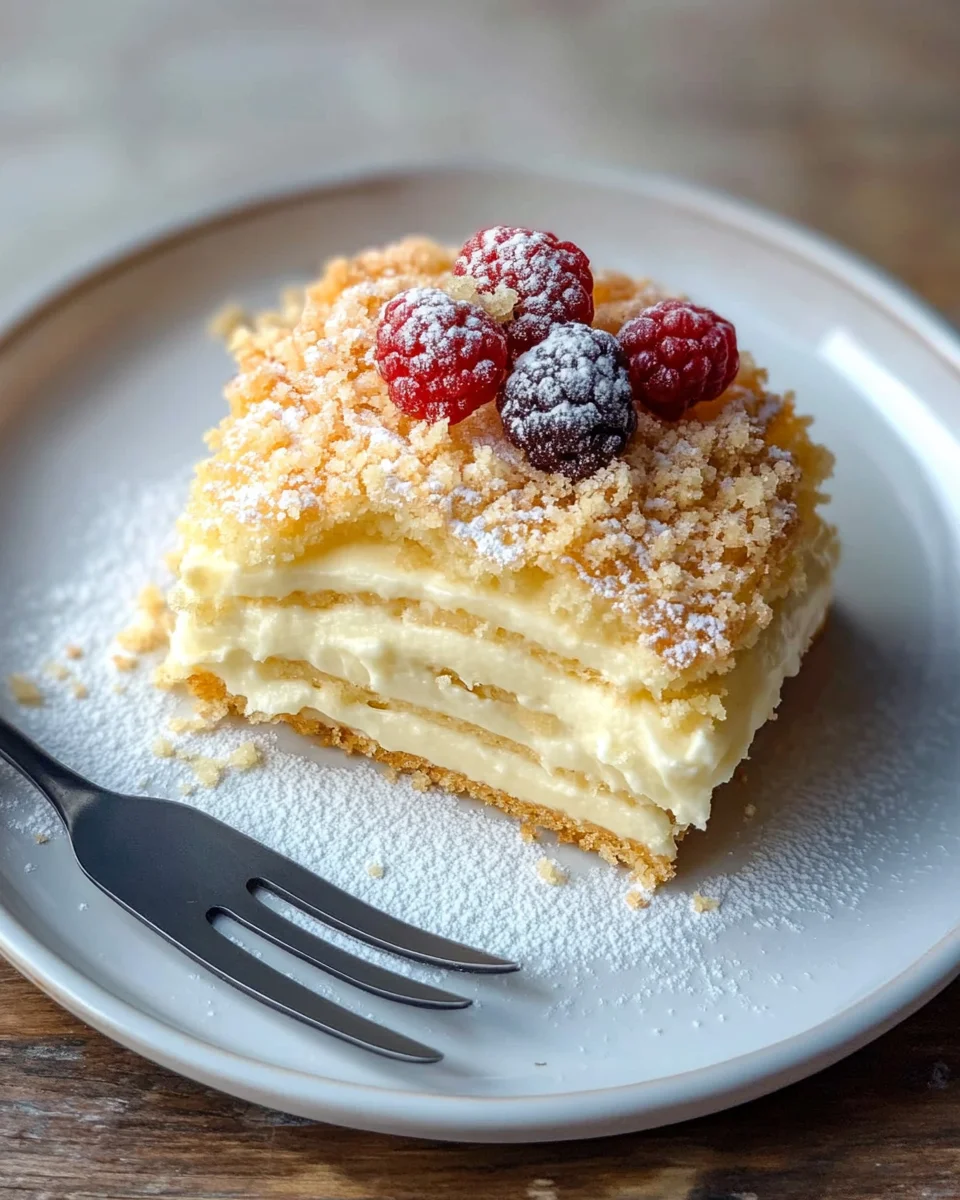 Gâteau à la Crème Vanillée : La Recette Fondante, Crémeuse et Facile
