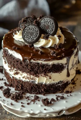 Gâteau Oreo avec Crème au Beurre Oreo : la recette gourmande et irrésistible