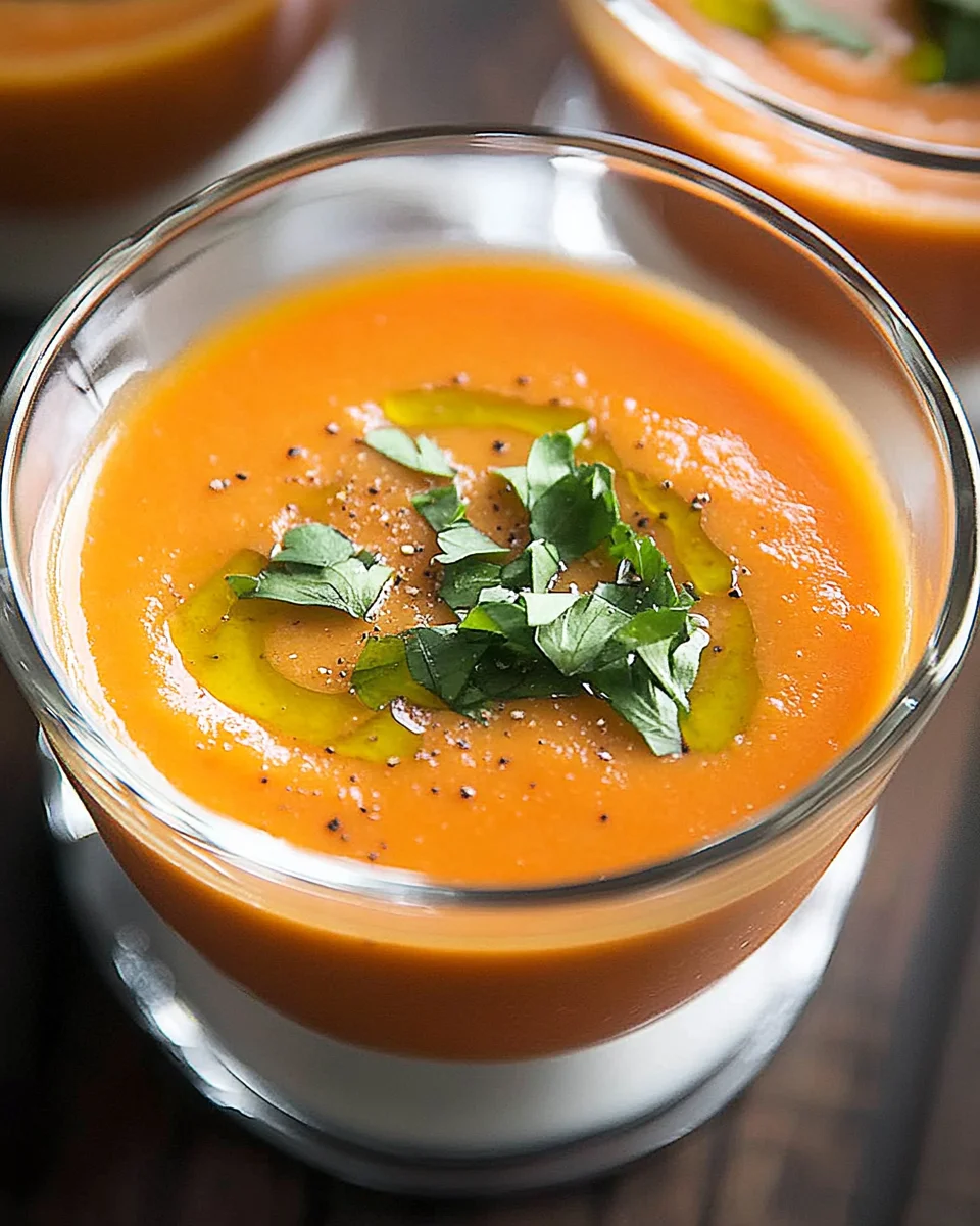 gaspacho de carottes
