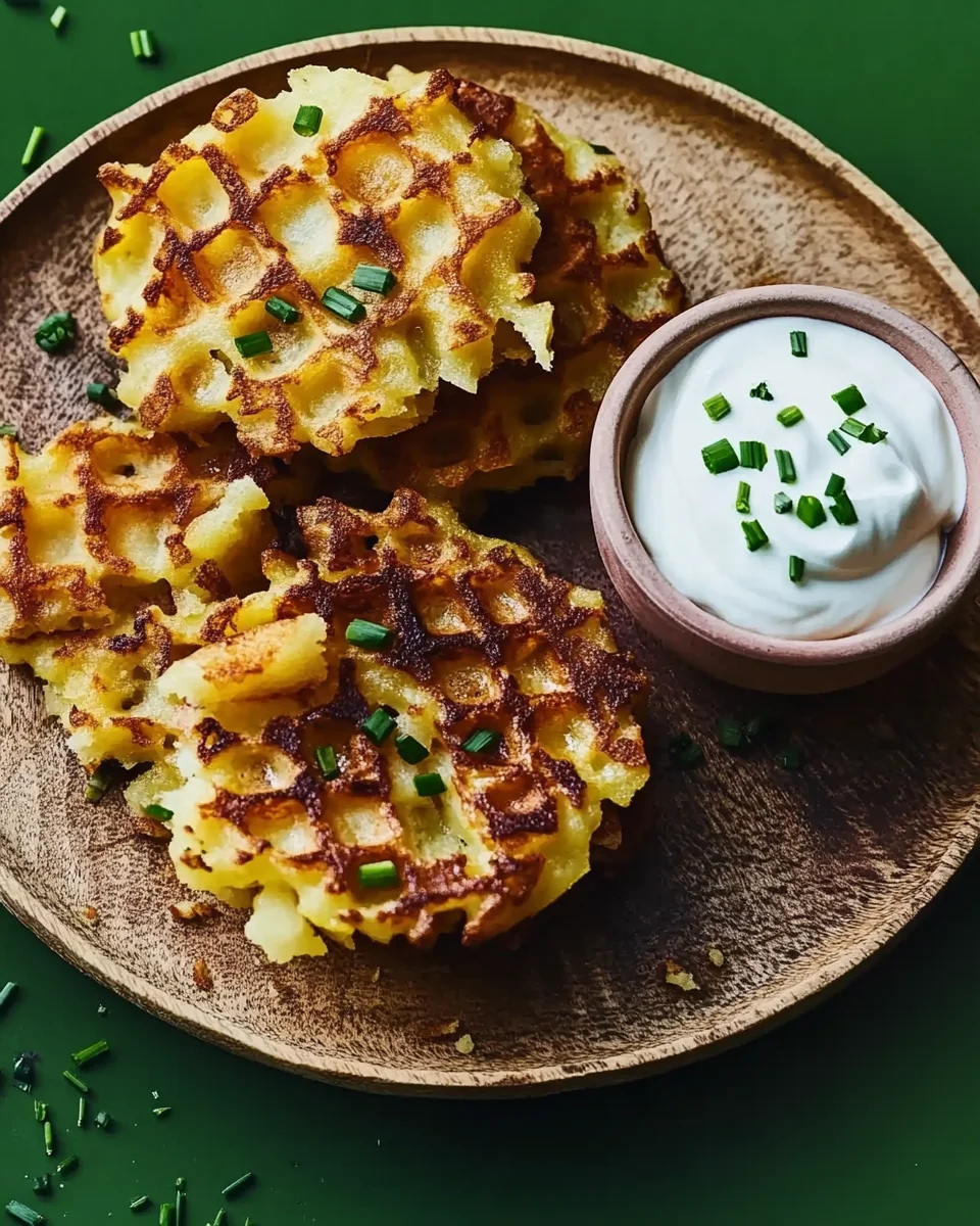 Gaufre de pommes de terre