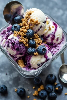 Glace au Cheesecake et aux Myrtilles : La Recette Maison Ultra Gourmande