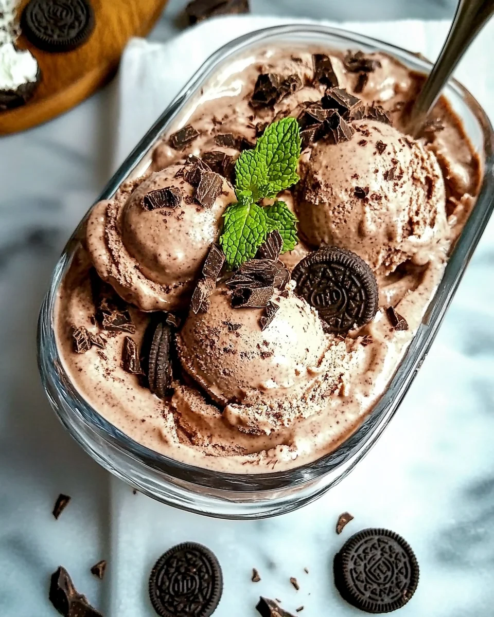 Glace Sans Sorbetière au Chocolat et Oreo : la recette ultra crémeuse et facile