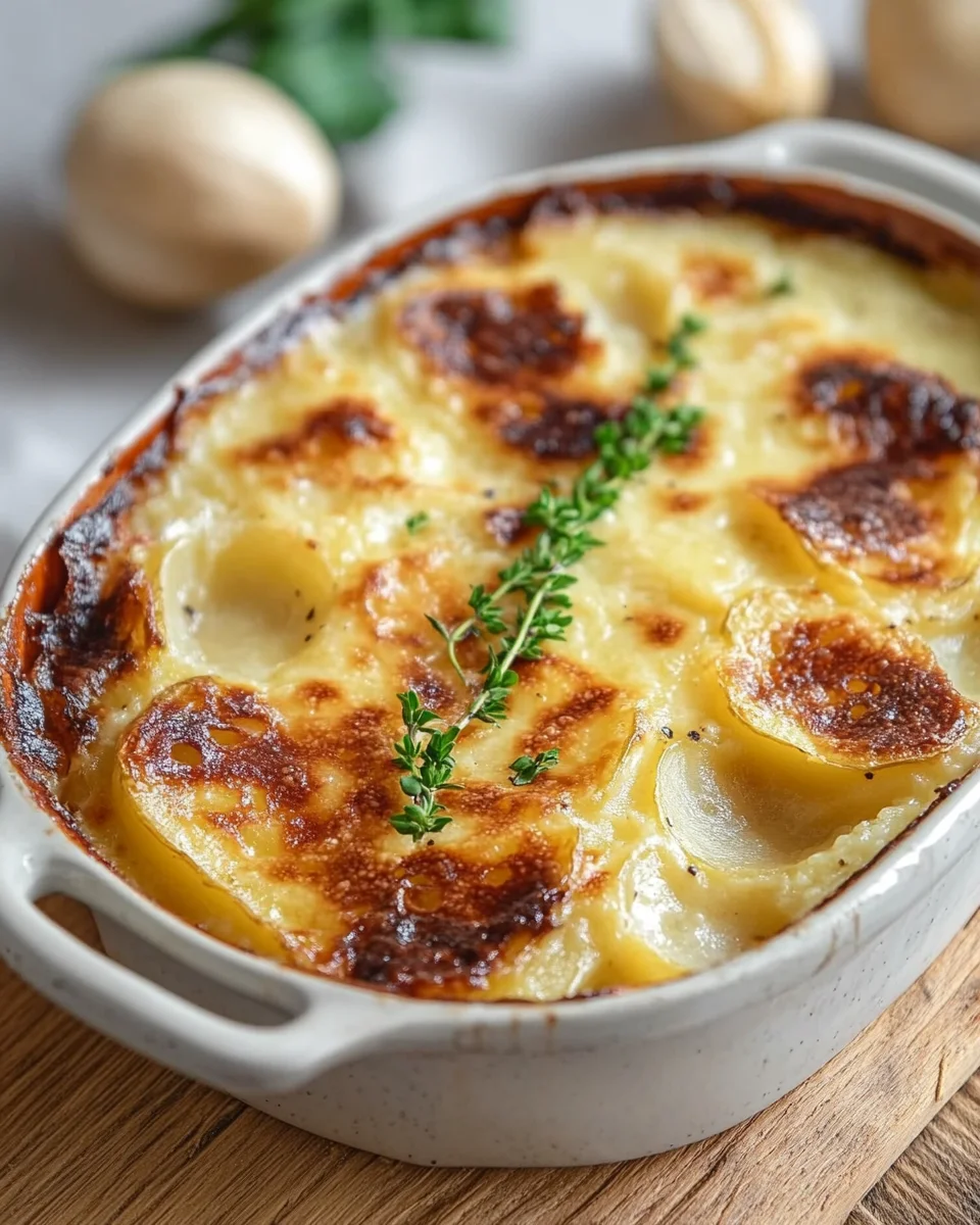 gratin dauphinois light