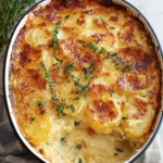 Gratin de pommes de terre sans béchamel, recette facile
