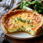 Quiche au Gruyère (ou son Meilleur Substitut) : la recette facile, crémeuse et savoureuse