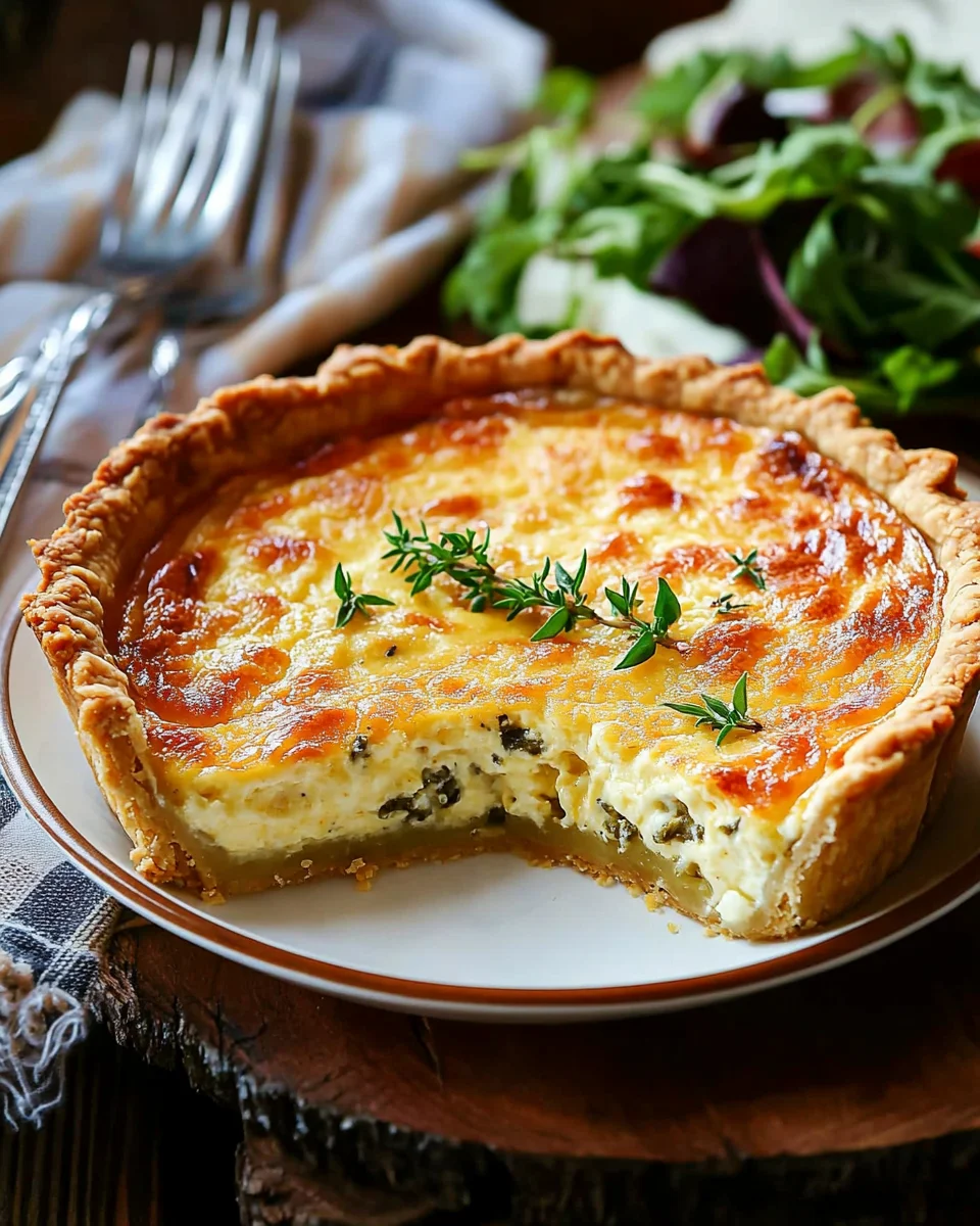Quiche au Gruyère (ou son Meilleur Substitut) : la recette facile, crémeuse et savoureuse
